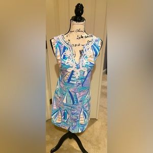 Lilly Pulitzer Harper Shift Dress - “It’s Aboat Time”